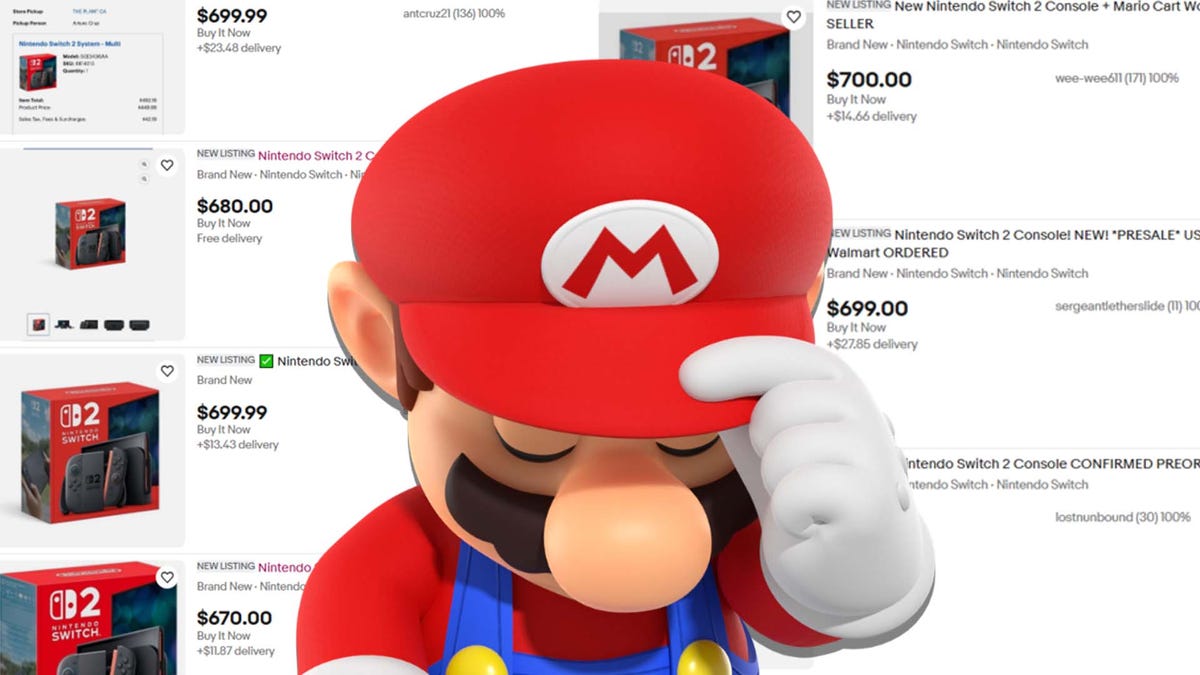 Switch 2 Pre-Orders Are Popping Up On Ebay Already