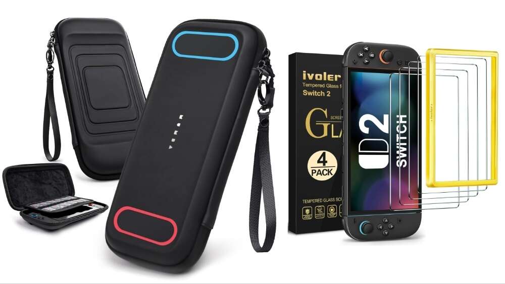 Save On Nintendo Switch 2 Screen Protectors And Carrying Cases At Amazon