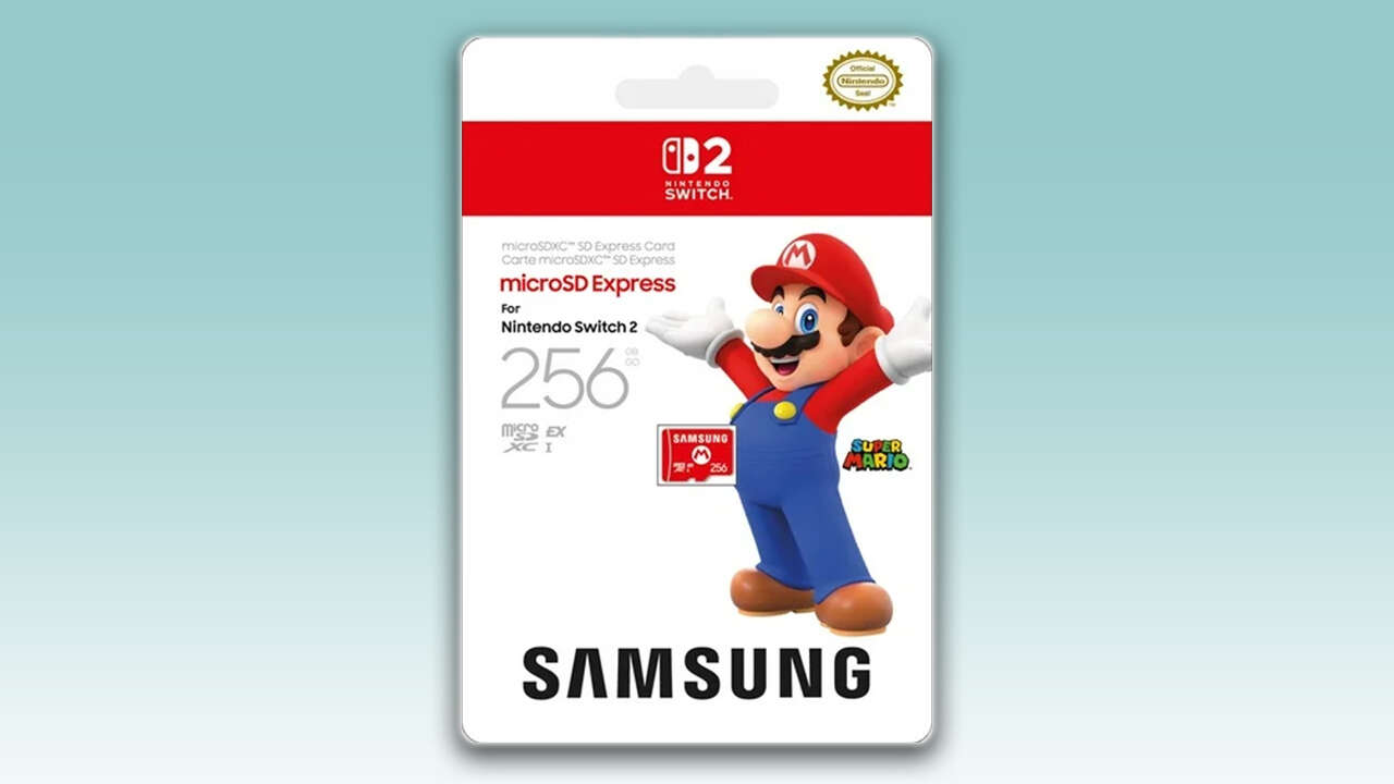 Samsung MicroSD Express Card For Switch 2 Restocked At Best Buy & Target