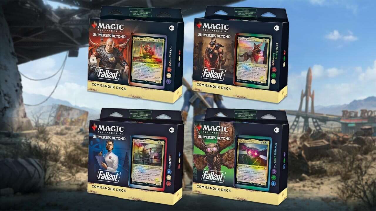 Fallout’s Magic: The Gathering Commander Deck Bundle Is A Bargain Right Now