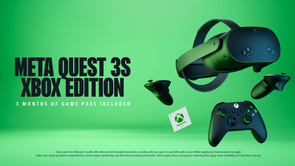 Xbox-Themed Meta Quest 3S Officially Announced – WGB