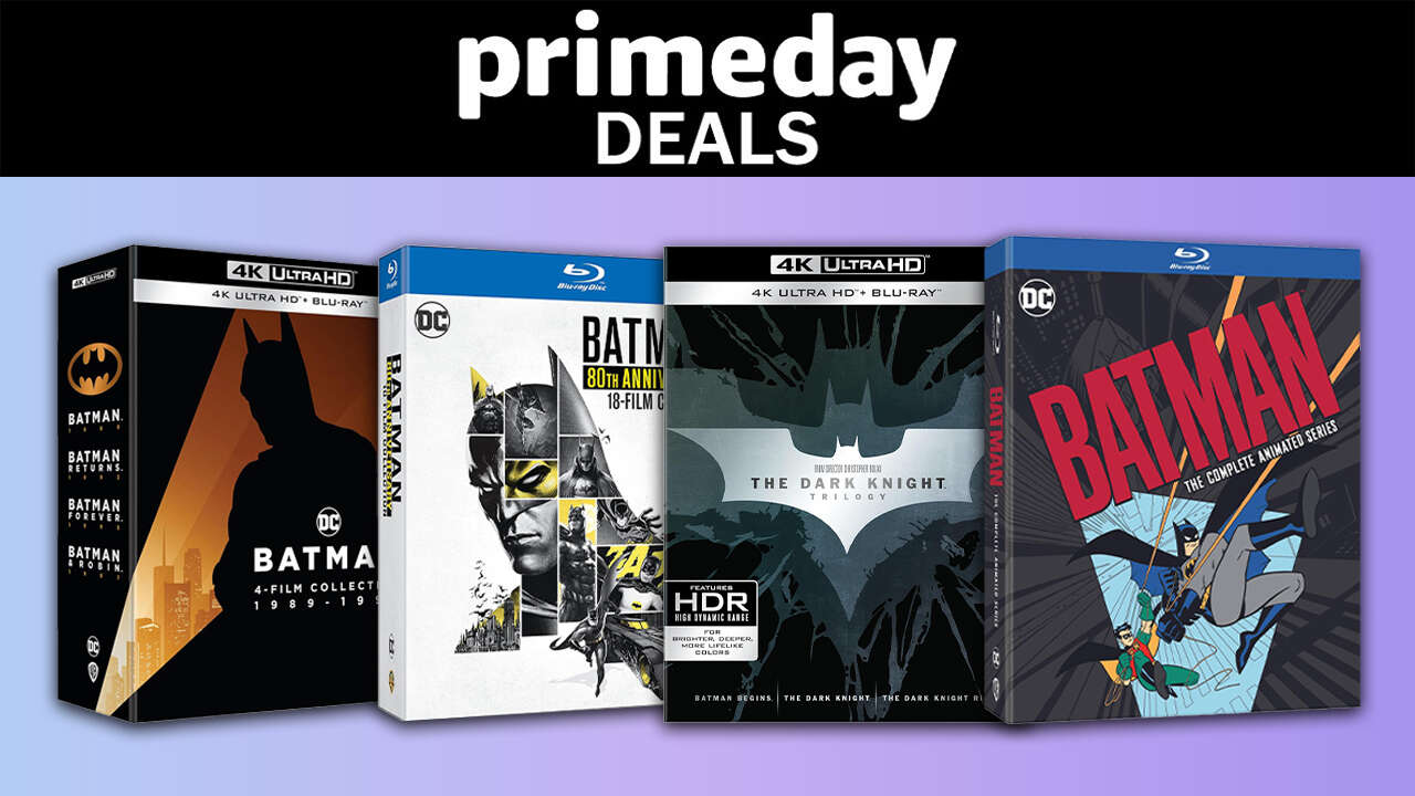 Best Batman Prime Day Deals – 4K Blu-Rays For $13 And Box Sets For 60% Off