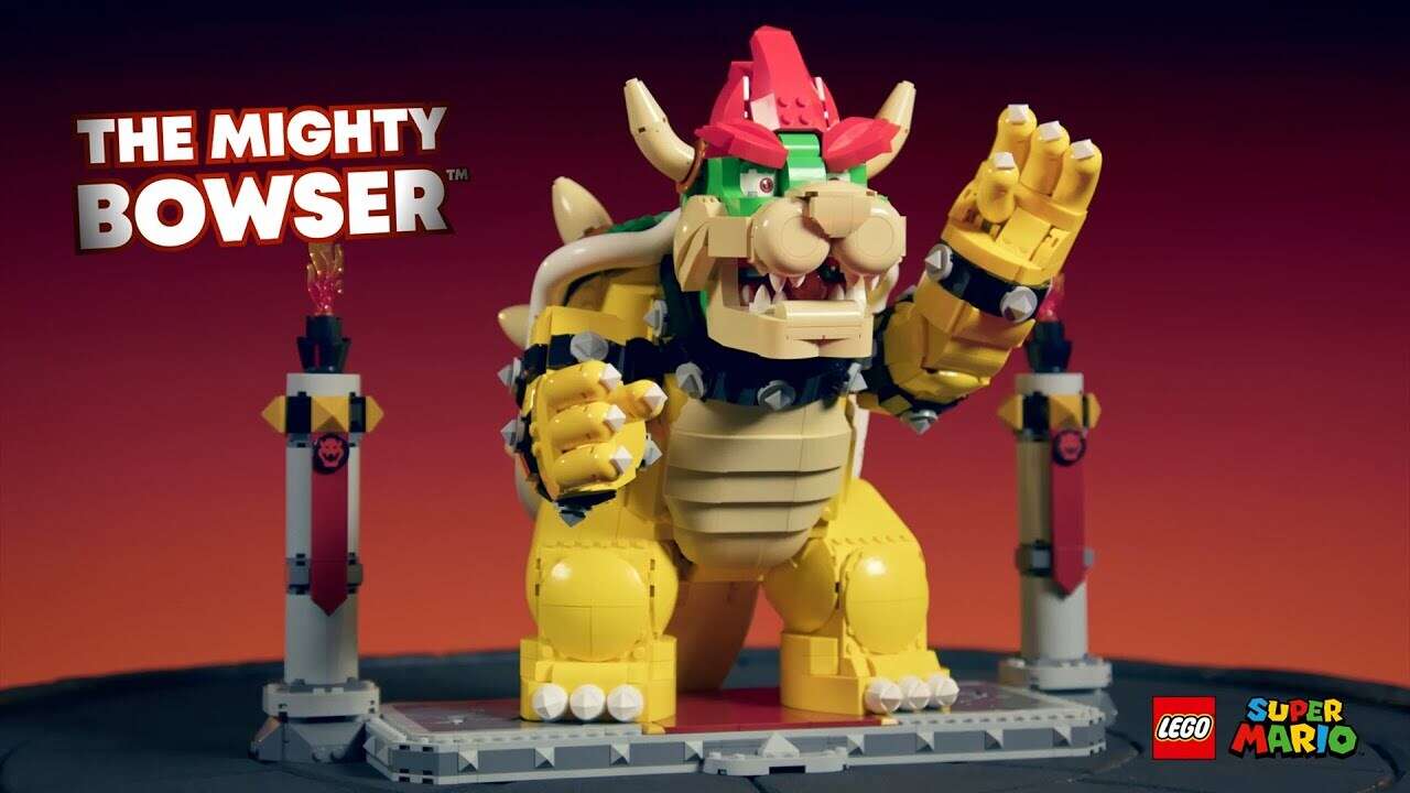 Lego Super Mario Mighty Bowser Gets Extremely Rare Discount At Walmart