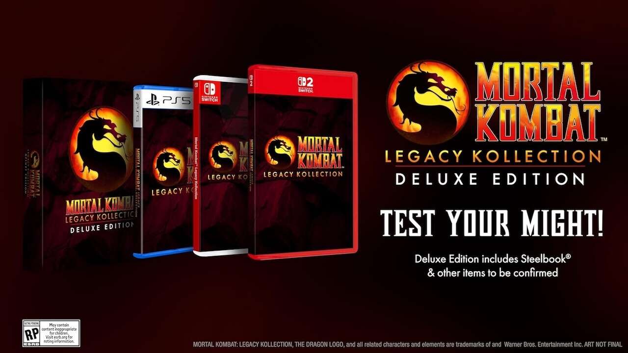 Mortal Kombat: Legacy Kollection Physical Editions Revealed, Preorders Open Today