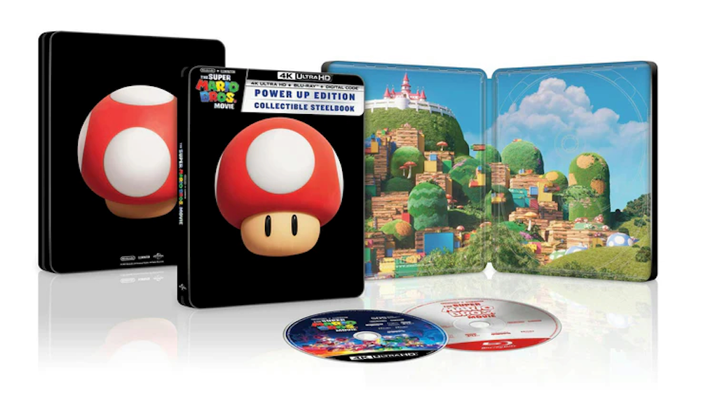 Super Mario Bros. Movie Power-Up 4K Steelbook Restocked At Walmart