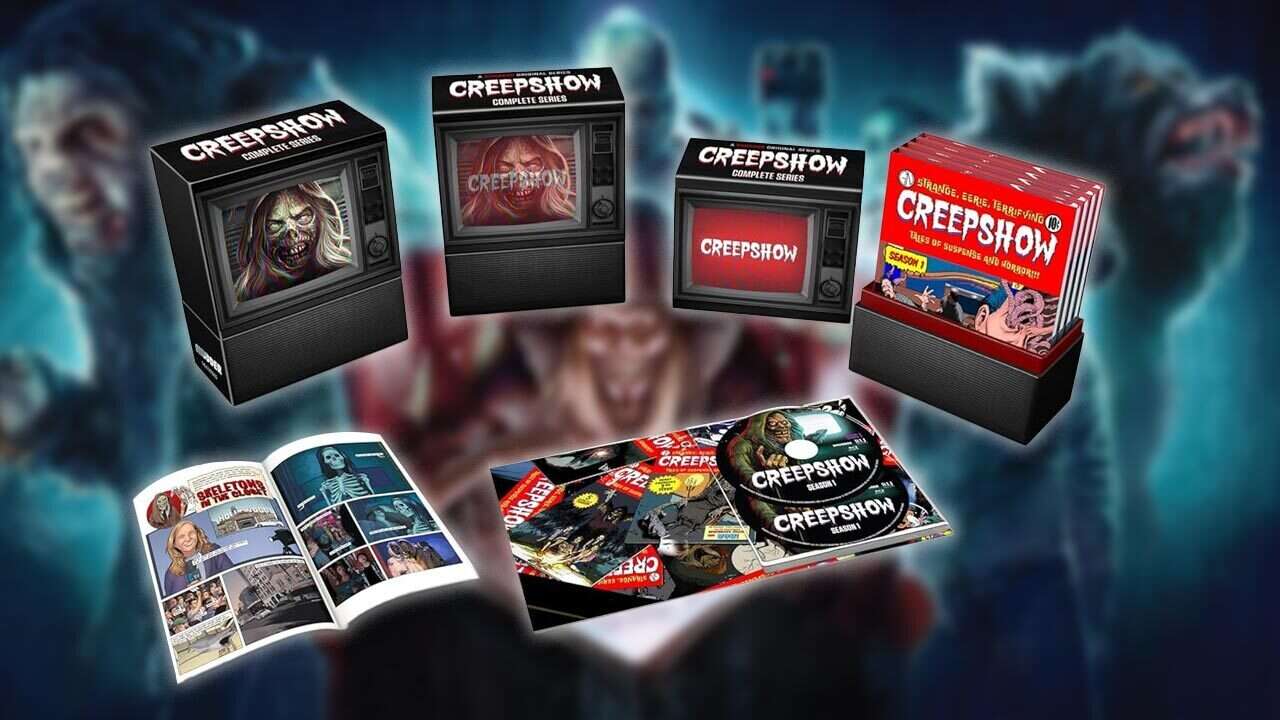 Creepshow Complete Series Collector’s Edition Comes With CRT TV Display Box