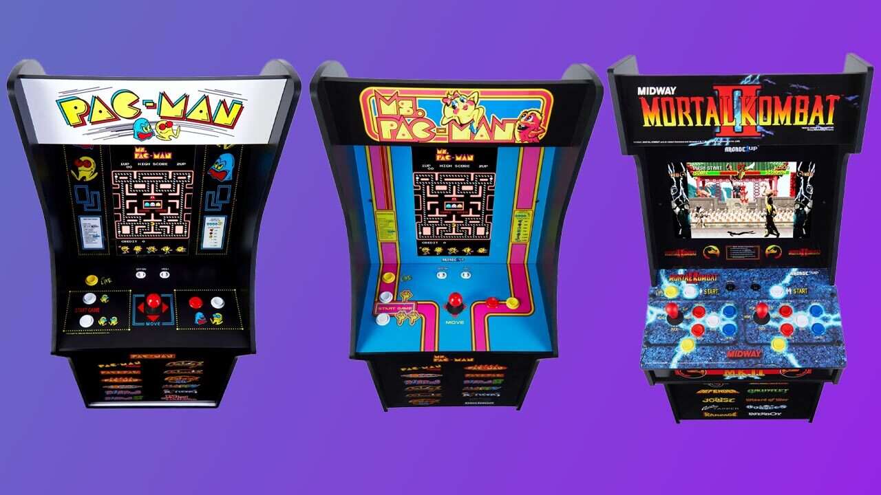 Check Out Arcade1Up’s Budget-Friendly Mortal Kombat And Pac-Man Arcade Cabinets At Walmart