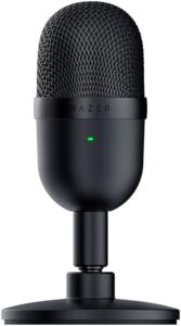 Razer Seiren Mini – Usb Condenser Microphone For Streaming (Compact With Supercardioid Polar Pattern, Tiltable Stand, Integrated Shock Absorber) Black : Buy Online at Best Price in KSA – Souq is now Amazon.sa: Musical Instruments