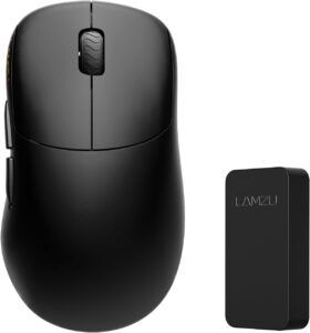 Lamzu Thorn 4K Wireless Gaming Mouse, Ultra-Lightweight 52g, 26000DPI, Ergonomic, Optical Switch, Silver TTC Encoder, PAW3395 Sensor, MCU Nordic 52840-Black,4K Dongle Included : Buy Online at Best Price in KSA – Souq is now Amazon.sa: Electronics