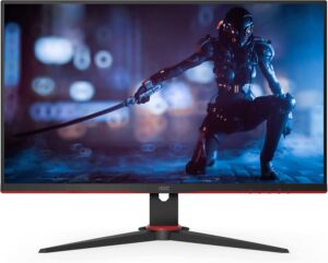 AOC 24G2SE 23.8″ Monitor – Full HD 165Hz Refresh Rate – 1ms MPRT Adaptive Sync VA Gaming Monitor – 126% sRGB & HDR Mode – Black & Red : Buy Online at Best Price in KSA – Souq is now Amazon.sa: Electronics