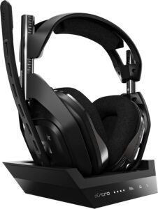 ASTRO Gaming A50 Wireless + Base Station Gen 4 – Compatible with PlayStation® 4, 5, PC – Black/Silver : Buy Online at Best Price in KSA – Souq is now Amazon.sa: Videogames