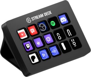 Elgato Stream Deck MK.2 – Studio Controller, 15 macro keys, trigger actions in apps and software like OBS, Twitch, ​YouTube and more, works with Mac and PC, Black : Buy Online at Best Price in KSA – Souq is now Amazon.sa: Electronics